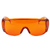 Super Cool Anti-Laser Glasses with Hard Case (Orange)