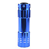 Superbright LED Flashlight KeyChain Unique Design Blue