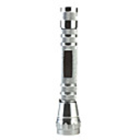 Superbright LED Flashlight KeyChain Unique Design Silver