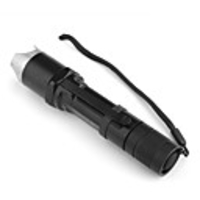 SuperFire C1 Cree Q5-WC 230-Lumen LED Flashlight with Assault Crown and Clip (1 18650/2 CR123A)