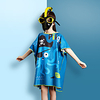 Superior Quality Bath Robe for Children, Superfine Fibred Hooded Cartoon Print 7070 Cute Home Tourism Beach What Children Need in Summer miniinthebox