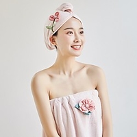 Superior Quality Bath Towel Set,  Striped / Fashion 100% Coral Fleece Bathroom 2 pcs miniinthebox