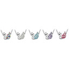 Swan Pattern Crystal Necklace