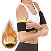 Sweat Arm Trimmers 2 pcs Sports Neoprene Home Workout Exercise Fitness Fitness Stretchy Weight Loss Sweat Control Build Muscle,  Tone Tighten For Men Women
