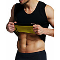 Sweat Vest Waist Trainer Vest Neoprene Tank Top Sports Neoprene Exercise Fitness Gym Workout Workout Stretchy Strength Training Sweat Control Tummy Fat Burner Hot Sweat For Men