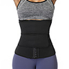 Sweat Waist Trainer Corset Neoprene Waist Trainer Shaper Slimming Belt Sports Neoprene Home Workout Yoga Fitness Adjustable Tummy Control Weight Loss Tummy Fat Burner For Men Women