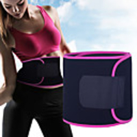 Sweat Waist Trimmer Sauna Belt Rubber Adjustable Stretchy Weight Loss Tummy Fat Burner Calories Burned Yoga Exercise Fitness For Waist Sports Outdoor