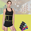 Sweat Waist Trimmer Sauna Belt Sports Rubber Yoga Gym Workout Pilates Durable Weight Loss Tummy Fat Burner Hot Sweat For Women