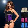 Sweat Waist Trimmer Sauna Belt Sports Terylene Cotton Yoga Gym Workout Pilates Zipper Durable Weight Loss Tummy Fat Burner Hot Sweat For Women