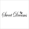 Sweet dreams Decorative Wall Stickers Stars Nursery / Kids Room