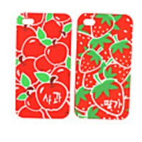 Sweet Fruit Style Protective Case for iPhone 4 (Pattern Assorted)