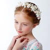Sweet Party Fabric / Alloy Headpiece with Imitation Pearl / Flower 1 pc Special Occasion / Birthday Headpiece
