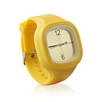 Sweet Silicon Jelly Watch,  Yellow