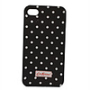 Sweetly-spotted Protective Plastic Case for iphone4 (Black)