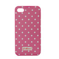 Sweetly-spotted Protective Plastic Case for iphone4 (Pink)