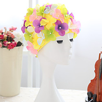Swim Cap for Adults Polyester / Polyamide Waterproof Comfortable Keep Hair Dry Swimming Water Sports
