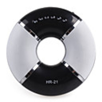 Swim Ring USB/TF Mini Speaker with FM Radio and Flashing Light (black white)