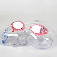 Swimming Goggles Skidproof Casual Safety Convenient Sports For Teen Eco PC Coating Silver