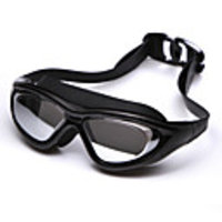Swimming Goggles Waterproof Anti-Fog Adjustable Size Shatter-proof Prescription UV Protection For Silica Gel PC Reds Blacks Silver Gray