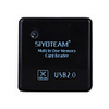 SY-380 Black color Mini Multi in One Memory Card Reader