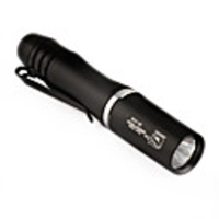 SY-5038 1W LED Mini Flashlight 1XAAA(not included) Black