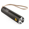 SY SS-8023 CREE Q3 LED Focus Flashlight 1-mode 1XAA/14500(not included) Black
