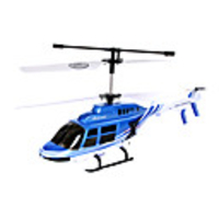 Syma 3 Channel Co-Axial Bell Radio Control (RC) Electric Helicopter Ready To Fly (RTF) Blue (S030Bu)