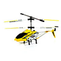 Syma 3CH Coaxial Gyro Ready to Fly (RTF) Electric Powered (EP) Helicopter Yellow (S107Y)