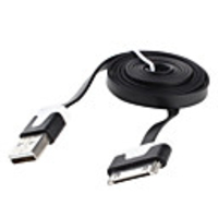 Sync and Charge Cable for iPad and iPhone (Assorted Colors,  1M)