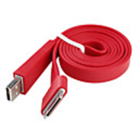 Sync and Charge Cable for iPad and iPhone (Assorted Colors,  95CM)