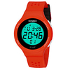 SYNOKE Digital Watch Digital Sporty Stylish Outdoor Water Resistant / Waterproof Digital Black Yellow Black / Green / Silicone / Calendar / date / day / LCD / Noctilucent / Large Dial
