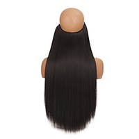 Synthetic 24inch Invisible Hair Wire Without No Clip Hair Extension Fishing Line Wig Wavy Hair Female False Hair Piece miniinthebox