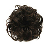 Synthetic Wig chignons Curly Classic Classic Curly Layered Haircut Wig Short Dark Brown Synthetic Hair Women