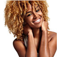Synthetic Wig Curly Curly Wig Blonde Medium Length Blonde Synthetic Hair Women