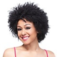 Synthetic Wig Curly Curly Wig Short Natural Black Synthetic Hair Women