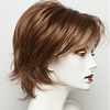 Synthetic Wig Curly Loose Curl Layered Haircut Wig Short Dark Brown Blonde Synthetic Hair 8 inch Women