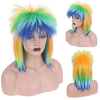 Synthetic Wig Natural Straight Layered Haircut Wig Medium Length A1 Synthetic Hair Women