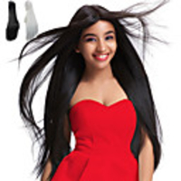 Synthetic Wig Straight Straight Wig Long Very Long White Natural Black Synthetic Hair Women