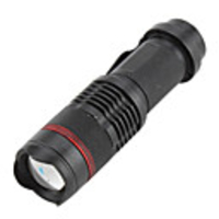 SZOBM Portable ZY-006A 3-Mode Zoom Flashlight with Clip