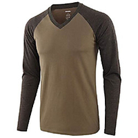 T shirt Hiking Shirt / Button Down Shirts Outdoor Breathable Quick Dry Sweat-wicking Wear Resistance Top Summer Camping / Hiking Hunting Fishing Dark Gray