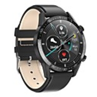 T03 Unisex Smartwatch Bluetooth Heart Rate Monitor Blood Pressure Measurement Calories Burned Thermometer Health Care ECGPPG Pedometer Call Reminder Sedentary Reminder Alarm Clock