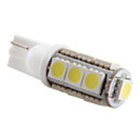 T10 0.12W 13x5050 SMD 6500-7000K White Light LED Bulb for Car Lamps (DC 12V)