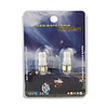 T10 0.75W 12V Yellow Light 5-LED Car Turning Signal Light Bulb - White (2-Pack)