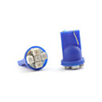 T10-1210-5L Car LED White Blue Light Bulb
