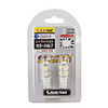 T10 1.35W 12V 9-LED Car Turning Signal Light Bulbs - White (2-Pack)