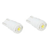 T10 1.5W LED White Light Bulb for Car Indicate/Dashboard/Width Signal Lamps (2-Pack,  DC 12V)