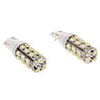 T10 27x1206 SMD White Light LED Bulb for Car (2-Pack,  12V)