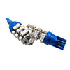 T10 3W T10 150-Lumen Blue 25 LED Vehicle Light Bulb (DC 12V) 2-Pack
