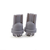 T10-6L-12V-12W Car LED White Light Bulb