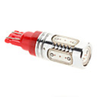 T10 8W 450-500LM Red Light LED Bulb for Car Instrument/Reading/Side Marker Lamp (12V)